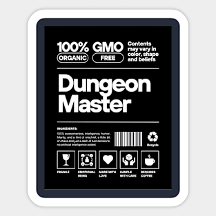 Dungeon Master Sticker